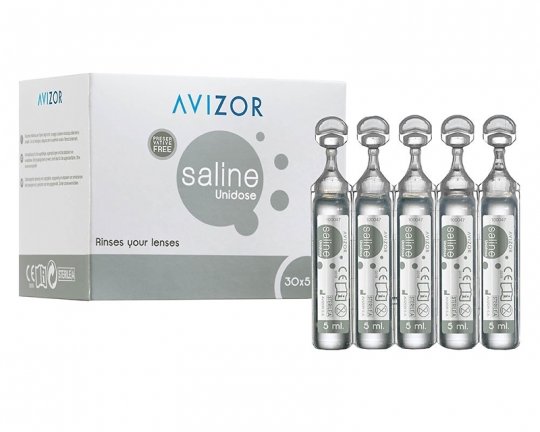 Avizor Saline Saline Solution Unidose 30x5ml