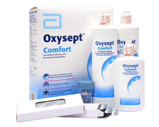 Oxysept Comfort Economy Pack (72 applications)
