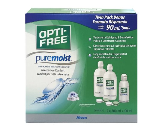 Opti-Free Puremoist 2x300ml + 1x90ml