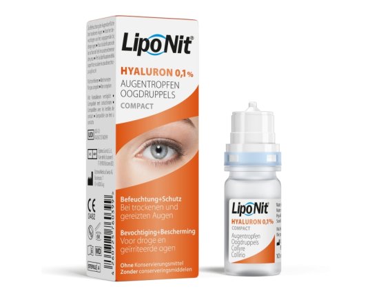 Lipo Nit Hyaluron 0.1% eye drops COMPACT - 10ml
