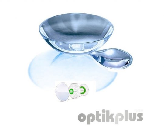 Progressive monthly contact lens - 2 addition ranges - 1 piece