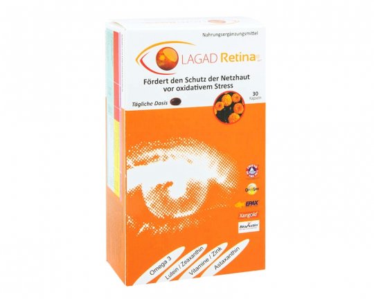 Lagad Retina 30 capsules
