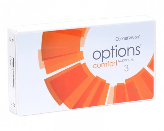 Options Comfort Multifocal 3-pack