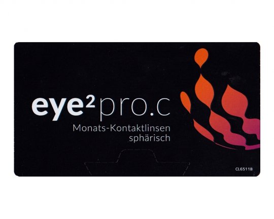 eye2 PRO.C Monats-Kontaktlinsen Sphärisch 3er-Pack