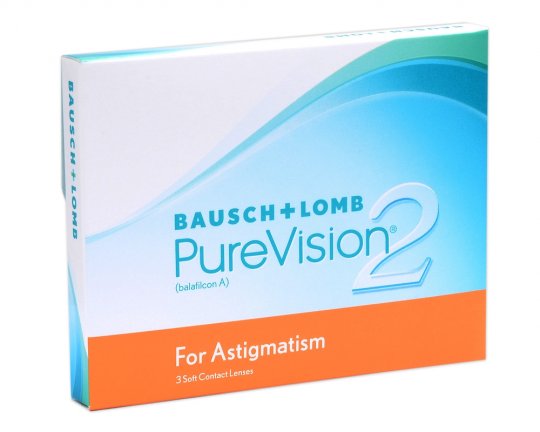 PureVision 2 HD for Astigmatism 3er-Pack.