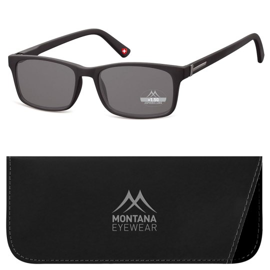 Montana MR73S Reading Glasses Sunglasses With 85% Grey Tint
